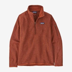 Patagonia | Better Sweater Rust 1/4 Fleece Pullover